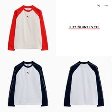 유니 T7 2K 긴팔 티 남여공용 940918 - 01 02 U T7 2K KNT LS TEE