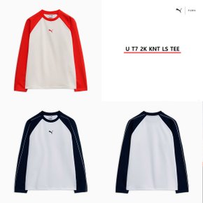 유니 T7 2K 긴팔 티 남여공용 940918 - 01 02 U T7 2K KNT LS TEE