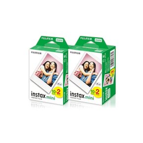 후지 필름 체키 instax mini JP2 덤 렌즈 클리너 포함 무지, 40매