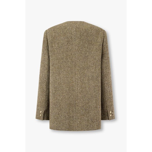 버튼업 노카라 울 자켓 IA16110020137