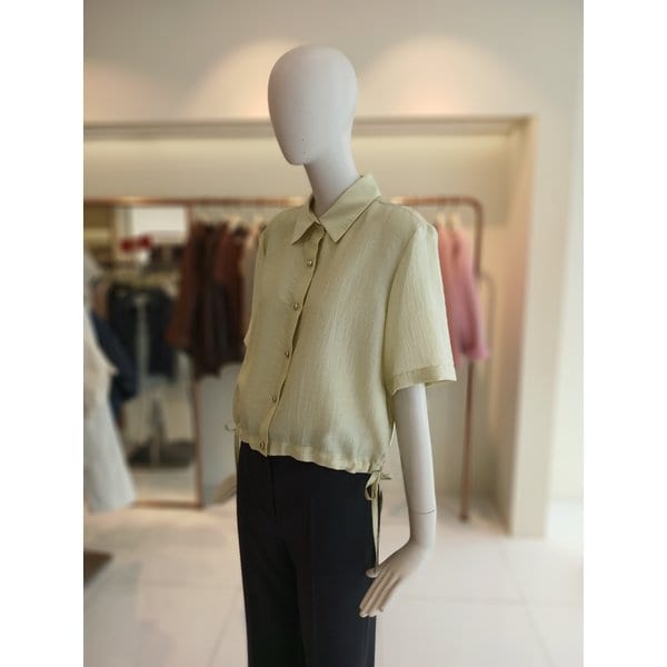 [여주점] 씨씨콜렉트 스트링셔츠블라우스 E262psc162