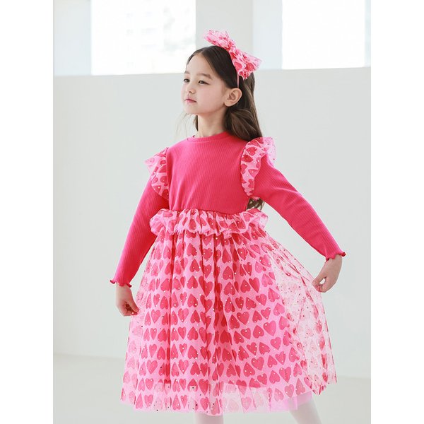 에블린 드레스_핑크