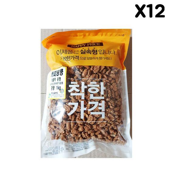 FK 커피땅콩 맛깔지기 쿠키 1k X12