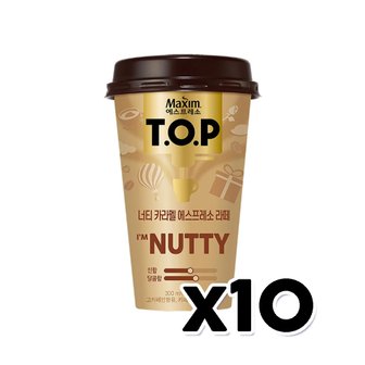  맥심 티오피 너티카라멜 에스프레소 라떼 300ml x 10개