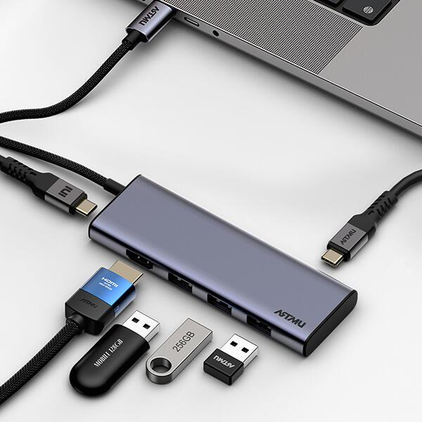 아트박스/아트뮤 USB C타입 6in1 4K 60hz Gen2 10Gbps 멀티 허브 MH320 - SSG.COM
