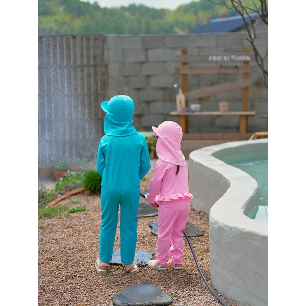 아동 커버 스윔 플랩캡