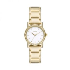 3915582 DKNY Womens Soho Three-Hand, Gold-Tone Alloy Watch