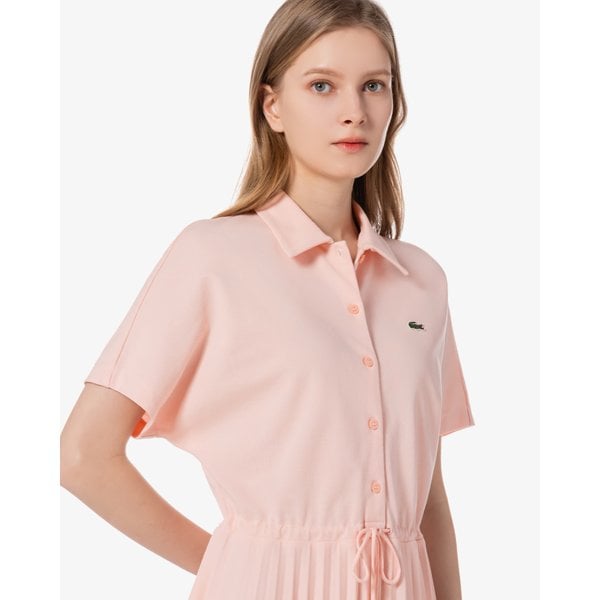 [시흥점] 밑단 플리츠 반팔 폴로 드레스 EF408E-55G