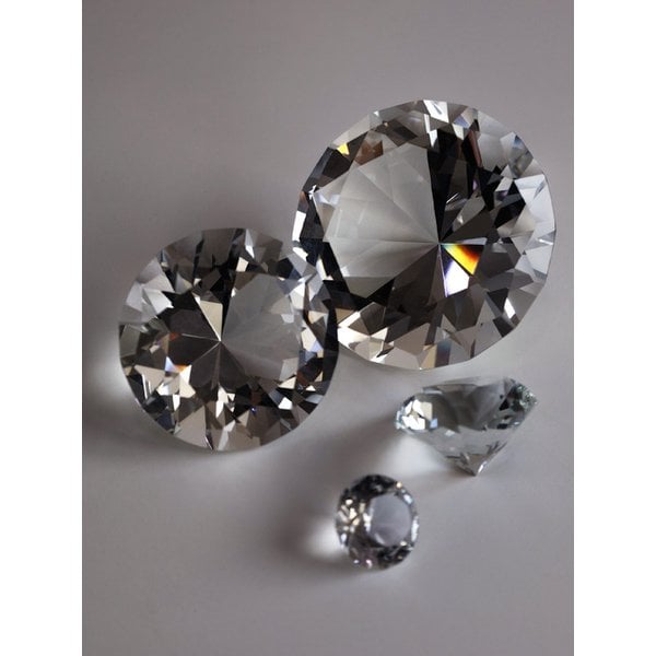 크리스탈 소형 대형 다이아몬드 촬영 소품 4size