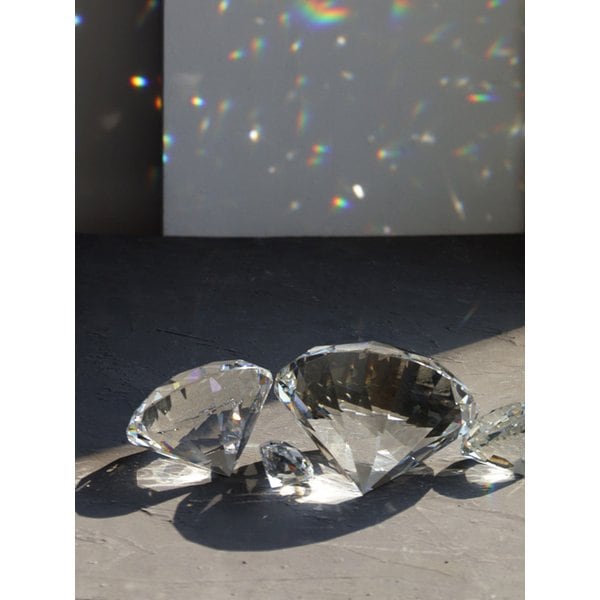 크리스탈 소형 대형 다이아몬드 촬영 소품 4size