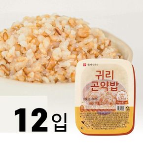 귀리곤약밥 즉석밥 150gx12개 대신곤약 밥맛은 그대로 칼로리는 반으로