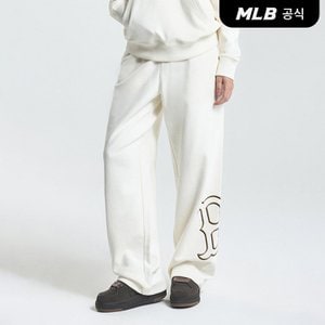 MLB [코리아공식] 베이직 메가로고 투웨이 와이드팬츠 BOS (Cream)