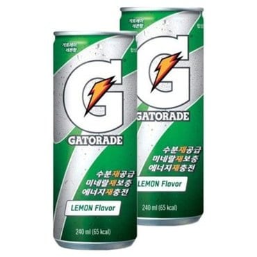  롯데 게토레이 레몬 240ml x 30캔