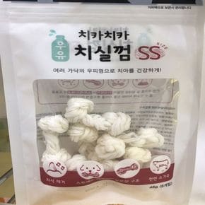 반려동물용품 치카치카 우유 치실껌 반려견 애견 도그 SS 8P 48g 애완용품