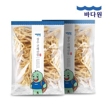 바다원 황태채 100g+100g 지퍼백 패키지