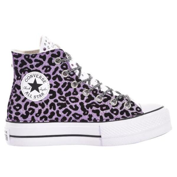 컨버스 스니커즈 3131 CONVERSE PLATFORM LEO PURPLE Purple