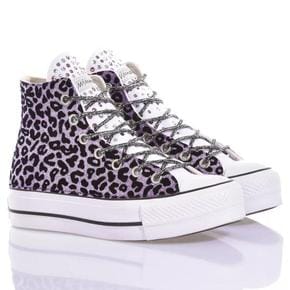 스니커즈 3131 CONVERSE PLATFORM LEO PURPLE Purple