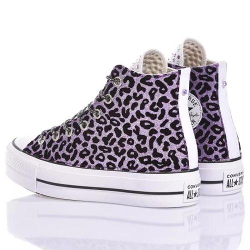 컨버스 스니커즈 3131 CONVERSE PLATFORM LEO PURPLE Purple