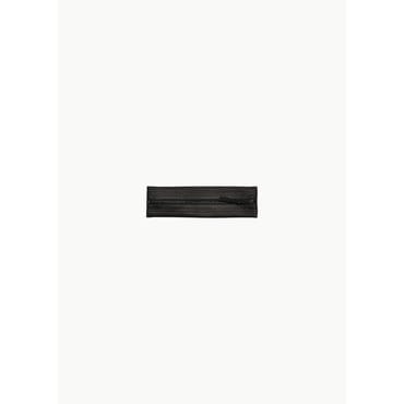 샵아모멘토 아에타 25SS Da91 Double Faced Zipper Pen Case : S, Black