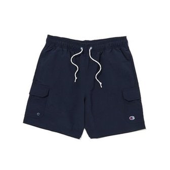 챔피온 반바지 JQS CKPA-4E024-N2 [US] 7인치 나일론 카고 숏팬츠 (NORMAL NAVY)