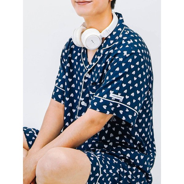 위드 하트 반팔 파자마 (남성)