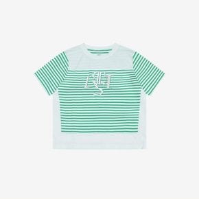 25여름  패치 자수 포인트 티셔츠F2829GR_P393076918