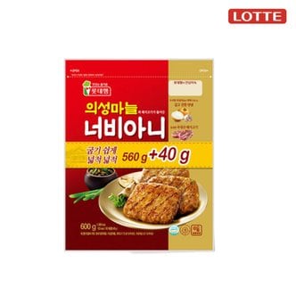  롯데 쉐푸드 의성마늘 너비아니 600g 4개