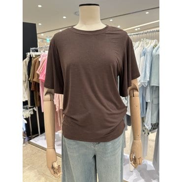 ab.f.z 찰랑 라운드 나팔소매 티셔츠 ASZ2HK46