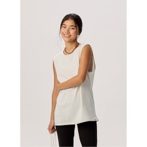 V slit sleeveless _Star White (B61003ATN63_V10)