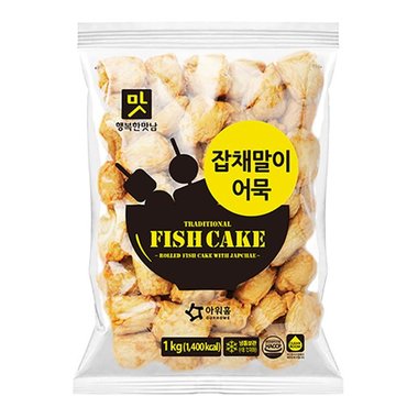 아워홈 잡채말이어묵/고추잡채어묵 1kg 2세트 선택