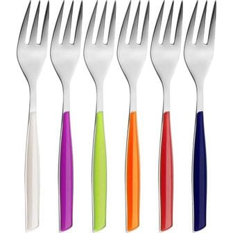  독일 부가티 커트러리세트 1855767 Bugatti GLAA021F17/6 Glamour 6Piece Cutlery Set Cake Fork