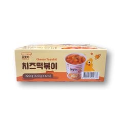 [트레이더스] 요뽀끼 치즈떡볶이 120g 6개