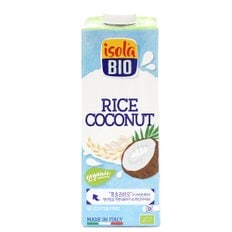  이솔라비오 유기농 쌀 코코넛 음료 우유 대체 1리터