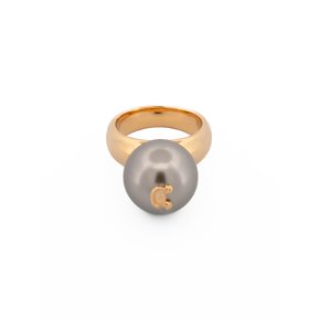 IC PEARL RING_GOLD