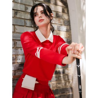 퍼디 클로비 레이온니트 [레드]