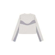 `[골라] 여성 ATHLETIC LONG SLEEVE TOP [CREAM]