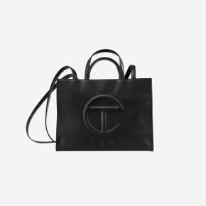 텔파 미디움 쇼핑백 블랙 Telfar Medium Shopping Bag Black