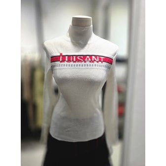 에고이스트 [여주점] 레터링 자카드 포인트 하이넥 슬림 풀오버 EQ4KL166