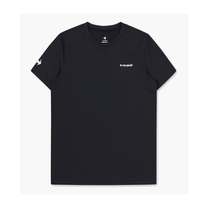르꼬끄 남여공용 유니 폴리스판 반팔 티셔츠 /BLACK (QP123GRS21)