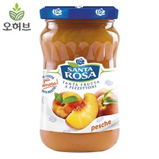 산타로사 복숭아잼 350g 과일잼