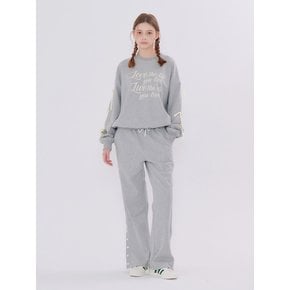 MET ribbon sweatshirt & pants set