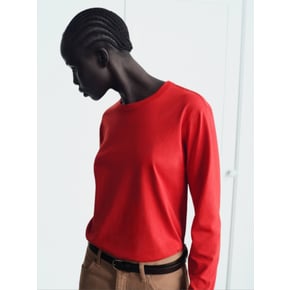 UNIQLO 유니클로 U 수피마코튼 긴팔티 크루넥 면티