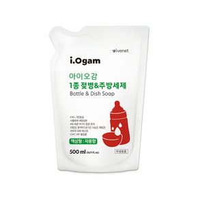 아이오감 1종 젖병&주방세제 액상형 리필 500ml