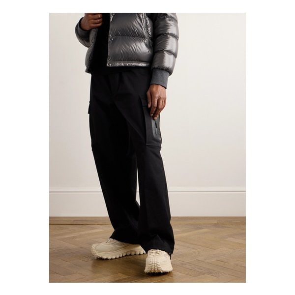 몽클레어 트레일그립 GTX 가죽 트리밍 캔버스 스니커즈 뉴트럴 1647597335543009