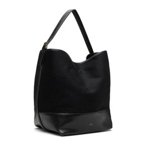 블랙 벨트 더블 토트백 251-WAL0069-FB0006 BLACK 001