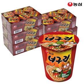 농심 너구리컵 62g x 30개