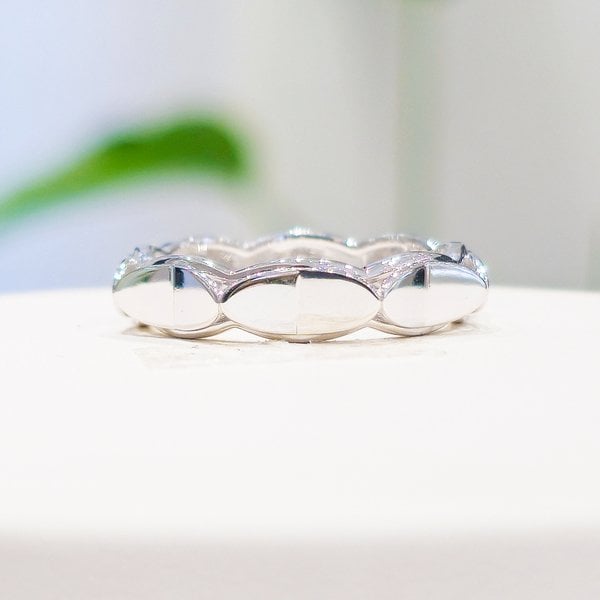 [부산점] 스카이라인 화이트골드 반지 282300003