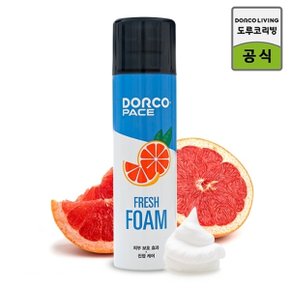 페이스 프레쉬 폼 250ml 자몽향 / 남녀공용 쉐이빙폼 / 대용량