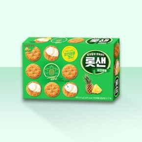 롯데제과 롯데샌드 파인애플 315g / 간식 크래커_