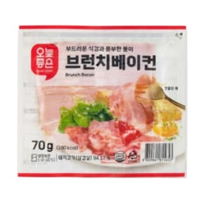 오늘좋은 브런치베이컨 70g 1개